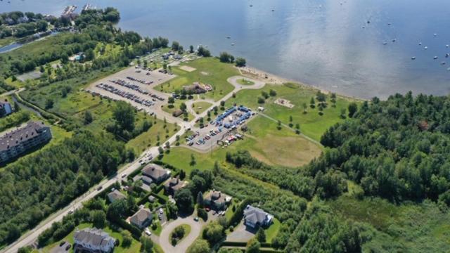 Condo Entre Ville/Nature Magog Buitenkant foto